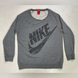 Nike Rally Sweatshirt Women Medium Gray 683735 091